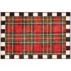 Royal Stewart Tartan Red 2' x 3' Washable Rug