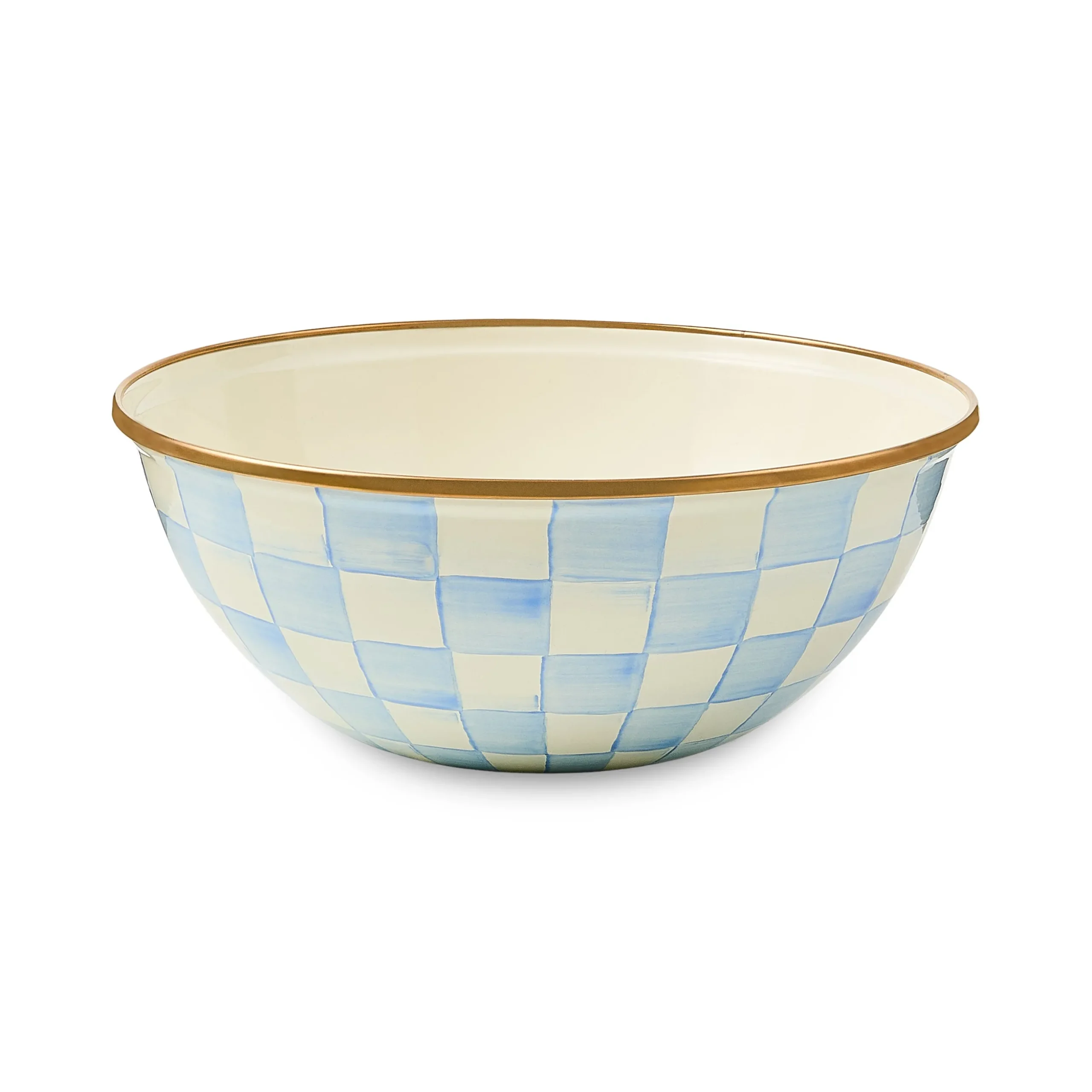 Sky Check Medium Everyday Bowl