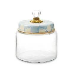 Sky Check Medium Kitchen Canister