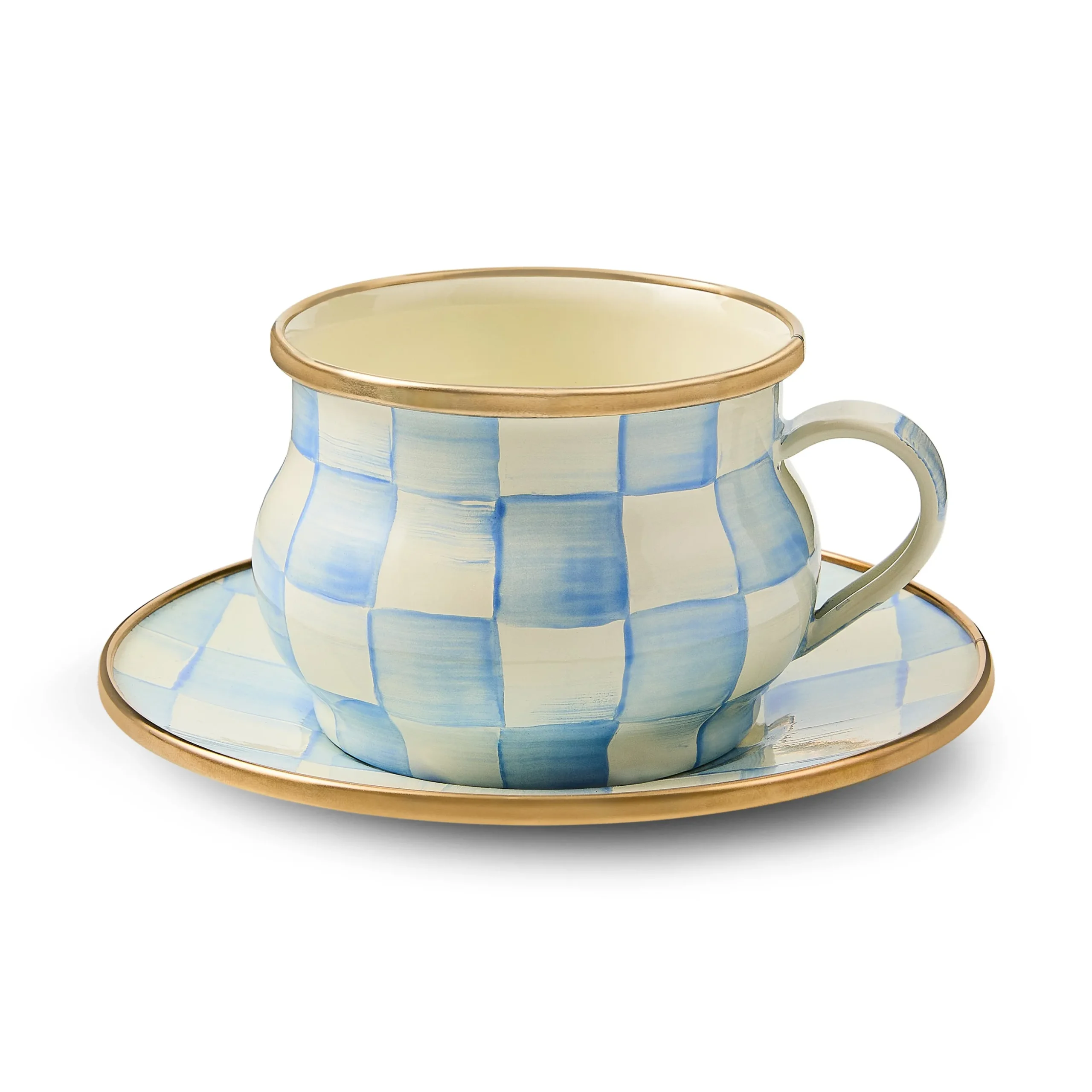 Sky Check Saucer