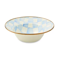 Sky Check Serving Bowl