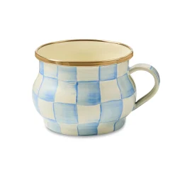 Sky Check Teacup