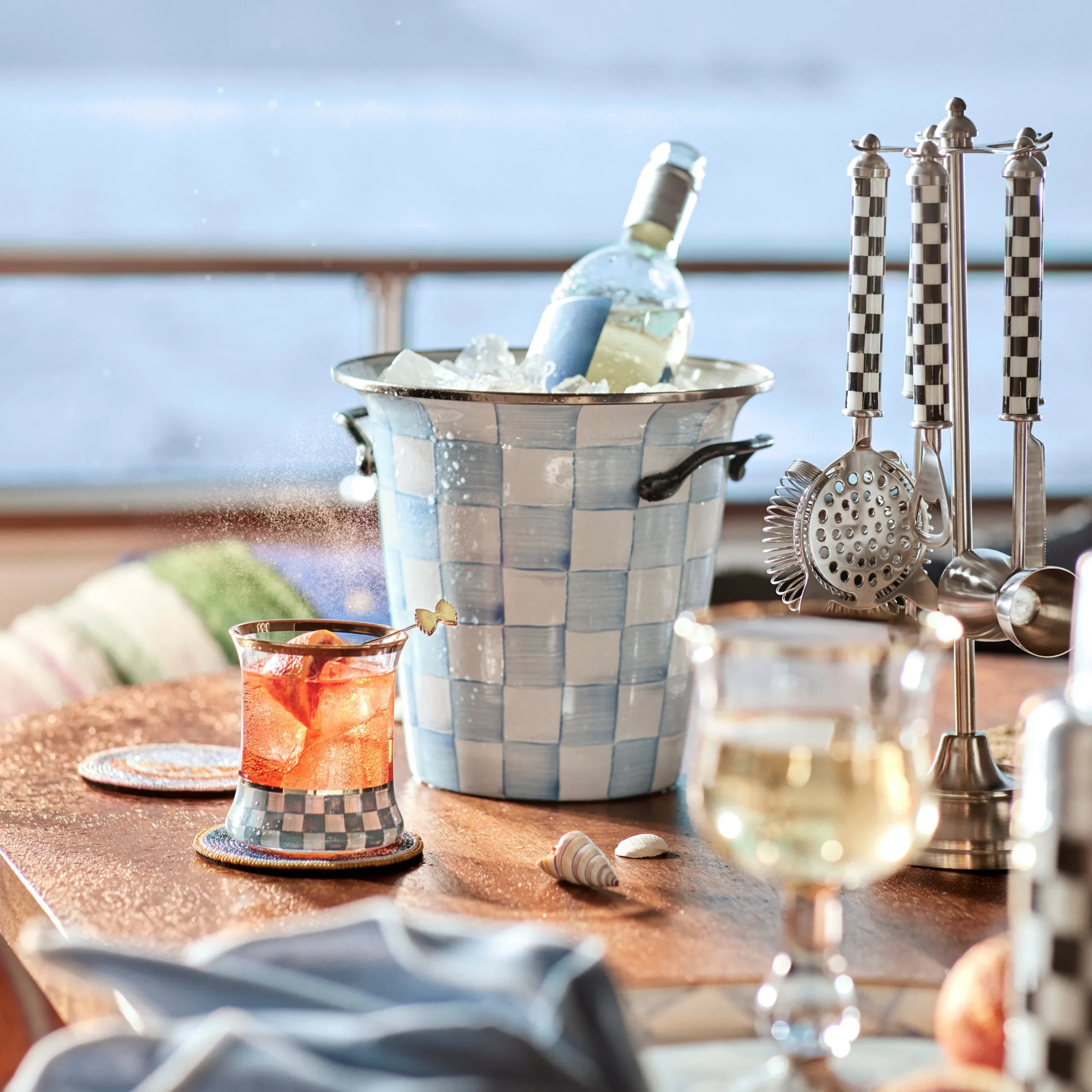 Sky Check Wine Cooler