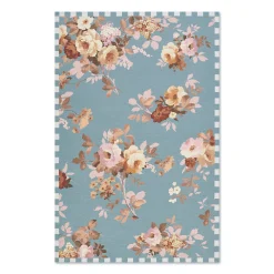 Slate Wild Rose 5' x 7'6