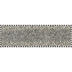 Snow Leopard 2'6" x 8' Washable Runner