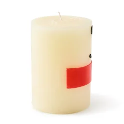 Snowman 4" Pillar Candle