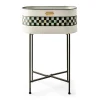 Spectator Galvanized Standing Planter