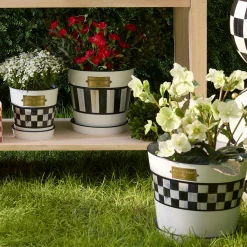 Spectator Pots & Saucers, Set of 3