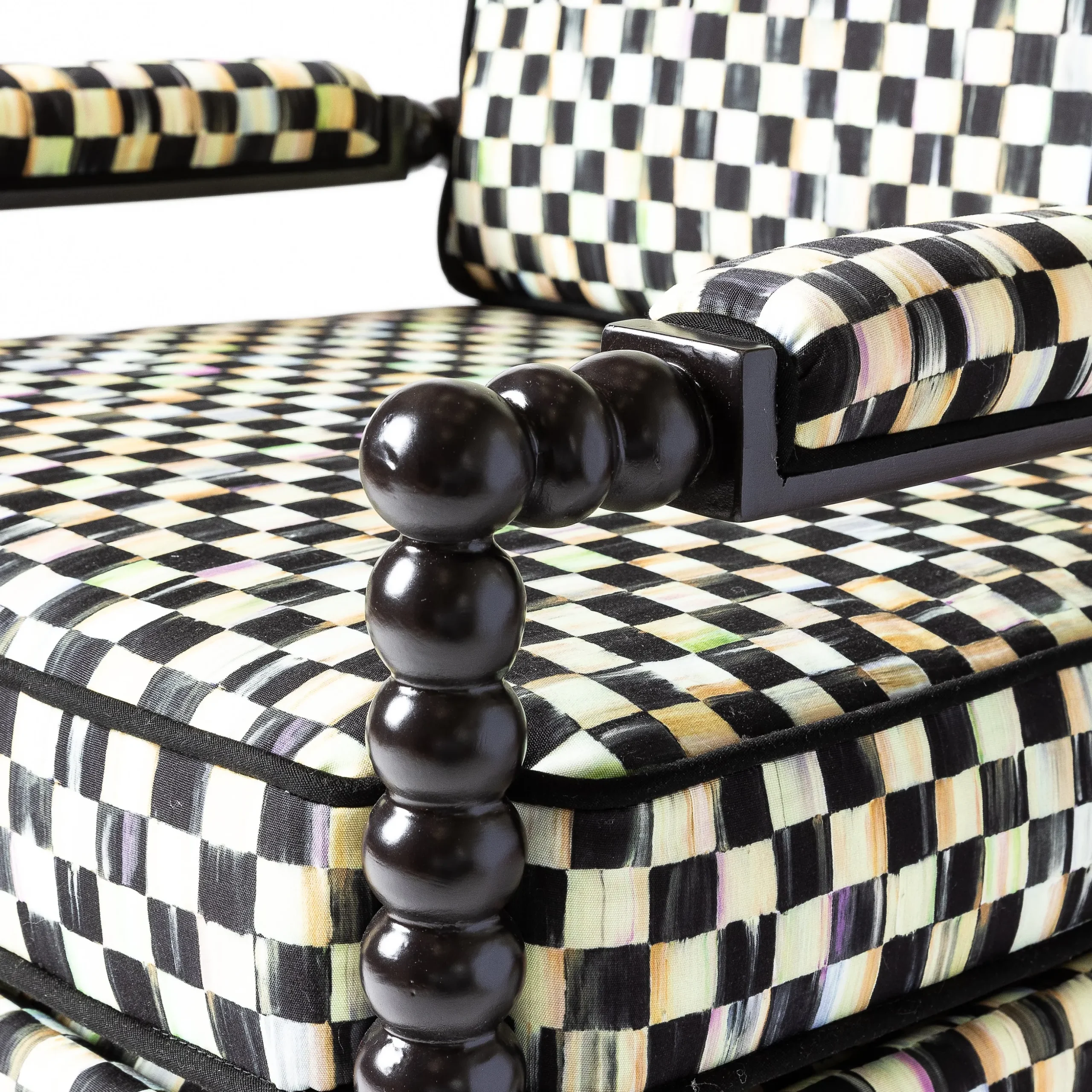 Spindle Check Outdoor Chair