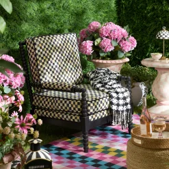 Spindle Check Outdoor Chair