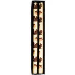 Squirrels & Acorns Dinner Candles, Set of 2