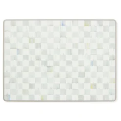 Sterling Check Cork Back Placemats, Set of 4