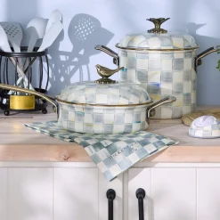 Sterling Check Dish Towel