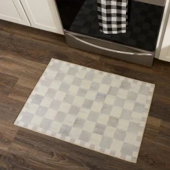 Sterling Checkered 2' x 3' Washable Rug