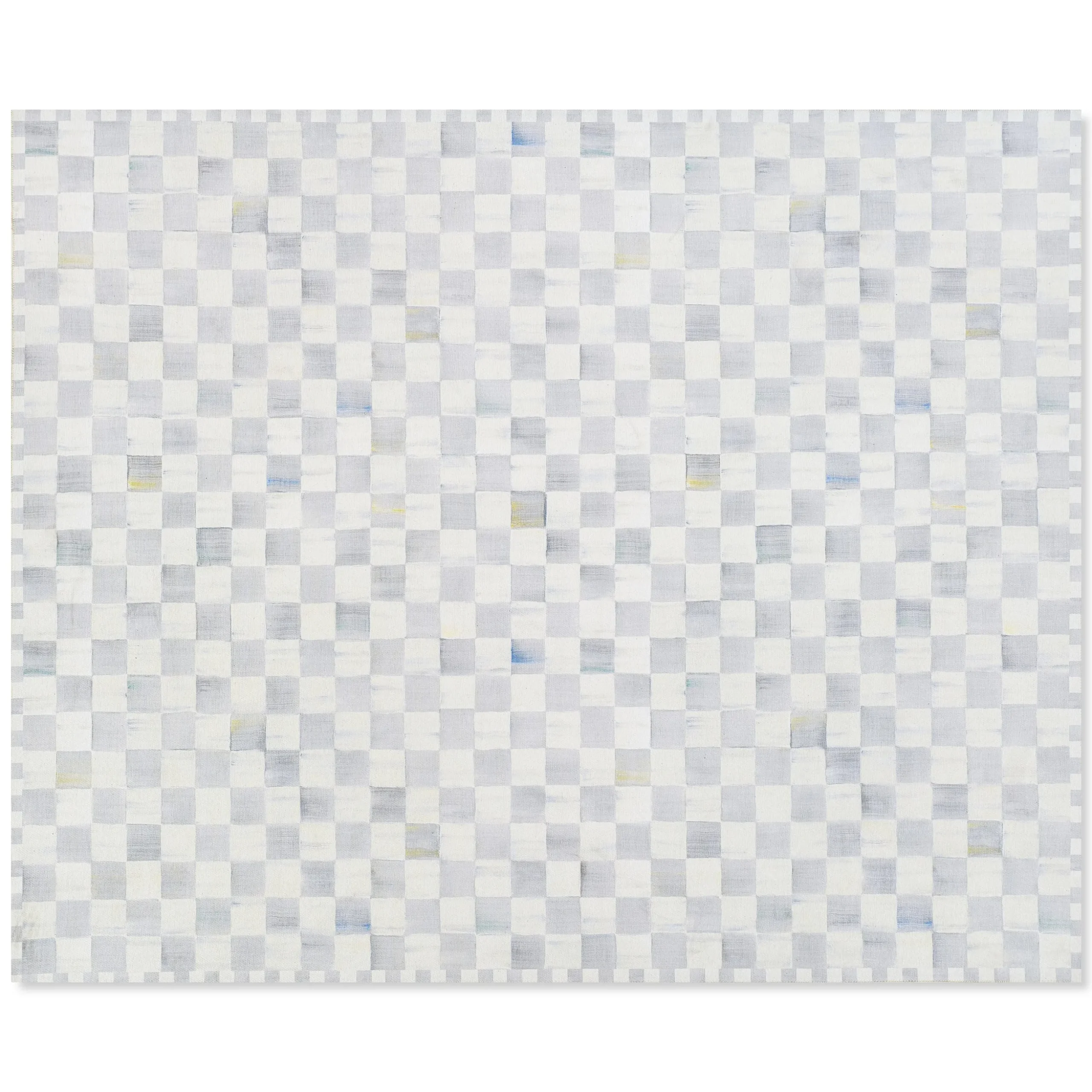 Sterling Checkered 8' x 10' Washable Rug
