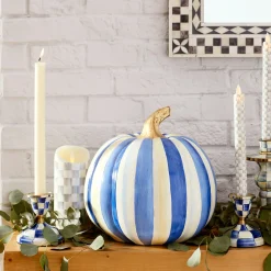 Sterling Check Flicker 5" Pillar Candle