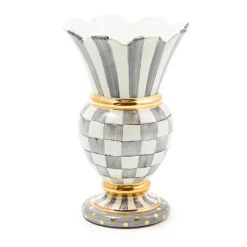 Sterling Check Great Vase