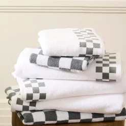 Sterling Check Hand Towel