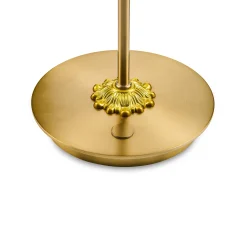 Sterling Check LED Rechargeable Dome Table Lamp