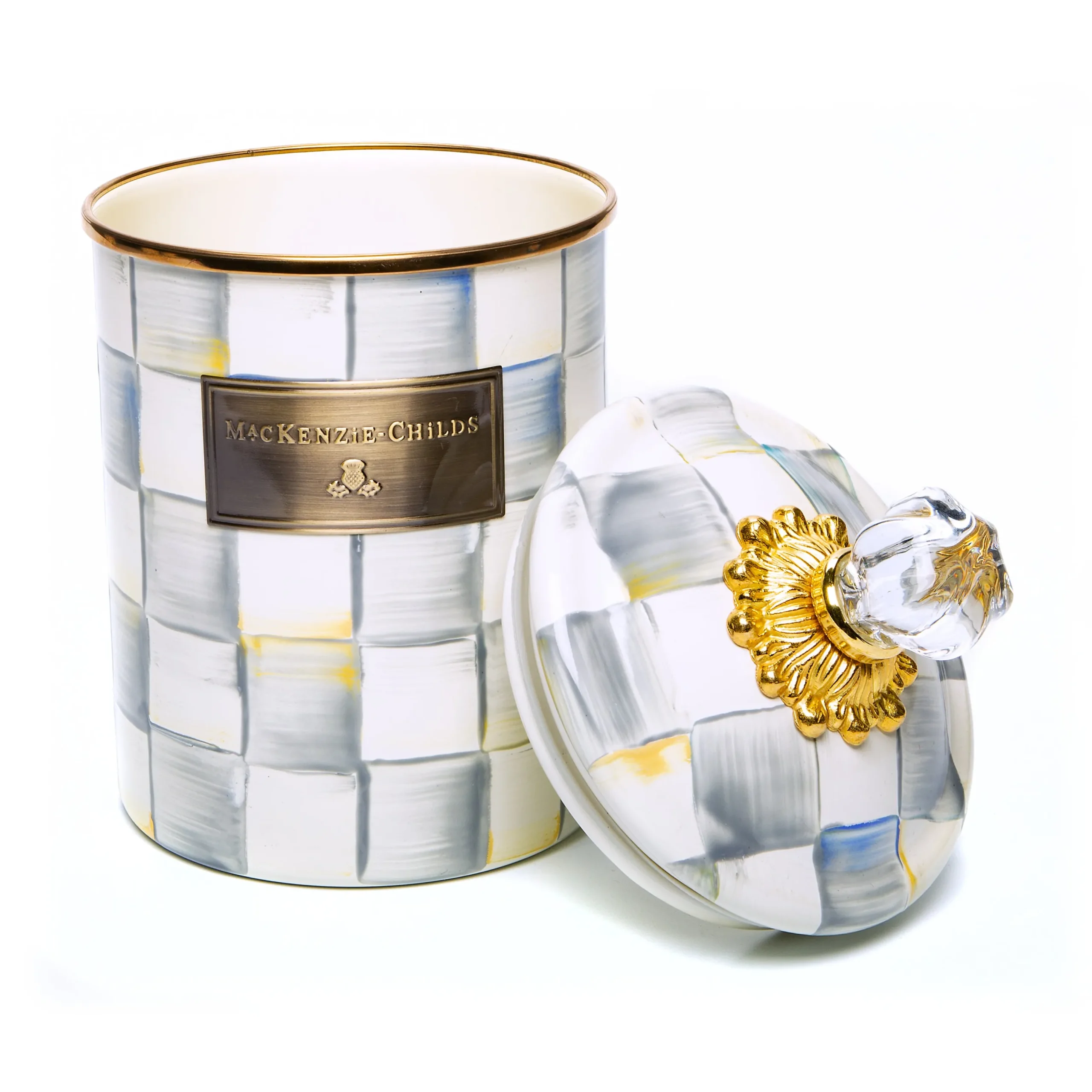 Sterling Check Medium Canister