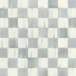 Sterling Check Peel & Stick Wallpaper
