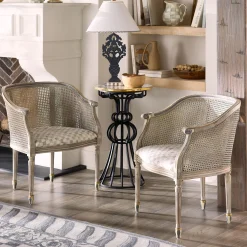 Sterling Check Perfetto Accent Chair