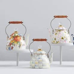 Sterling Check 2 Quart Tea Kettle