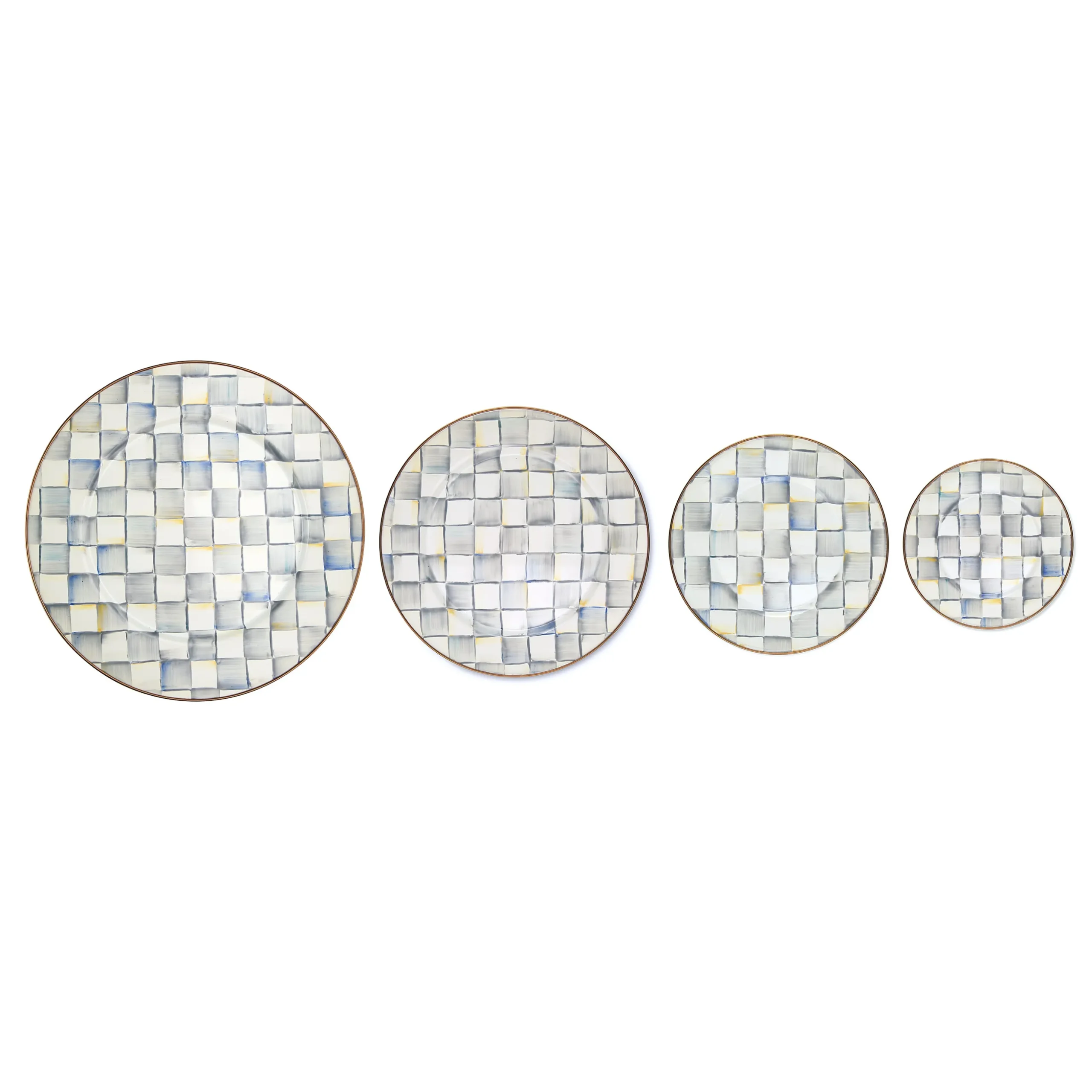 Sterling Check Salad/Dessert Plate