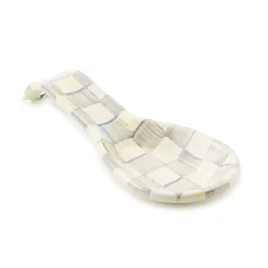 Sterling Check Spoon Rest