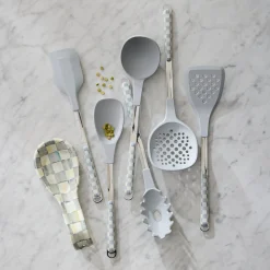 Sterling Check Spoon Rest