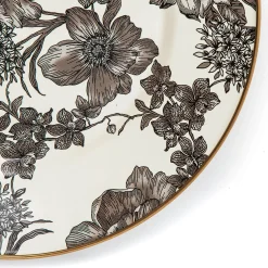 Sterling English Garden Enamel Dinner Plate