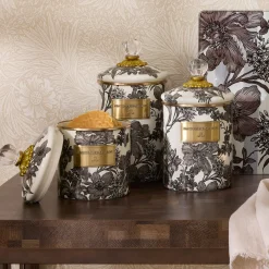 Sterling English Garden Large Canister