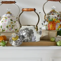 Sterling English Garden 2 Quart Tea Kettle