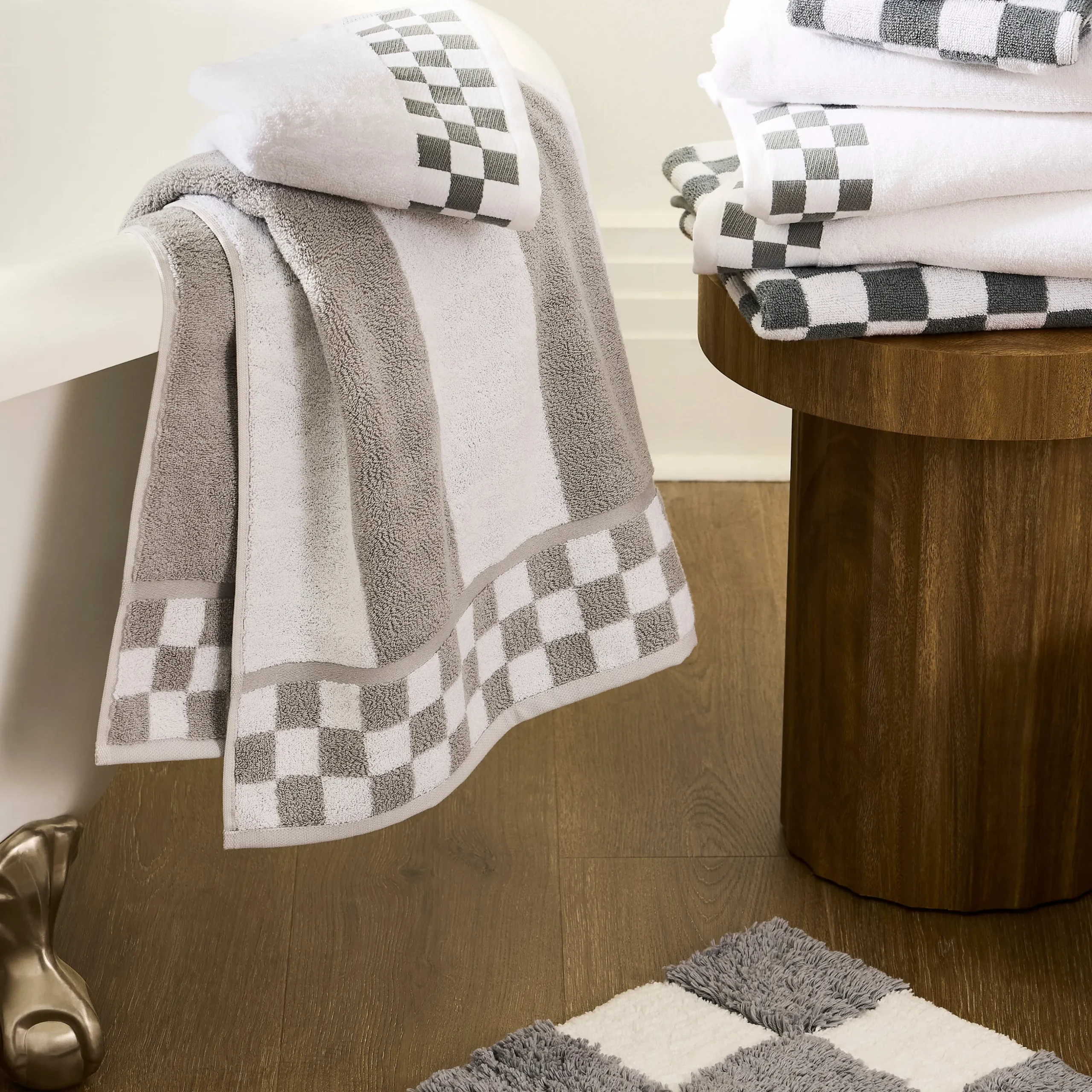 Sterling Stripe Bath Towel