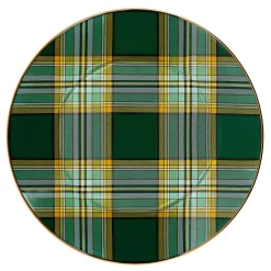 Tartan Green Dinner Plate