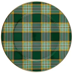 Tartan Green Serving Platter