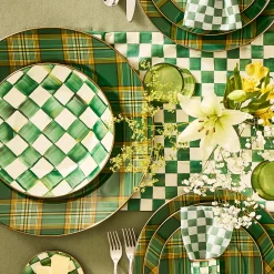 Tartan Green Serving Platter