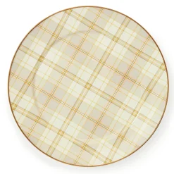 Tartan Latte Charger/Plate
