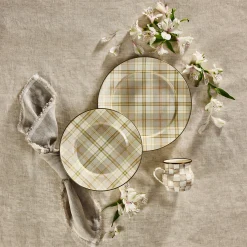 Tartan Latte Charger/Plate