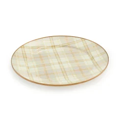Tartan Latte Charger/Plate