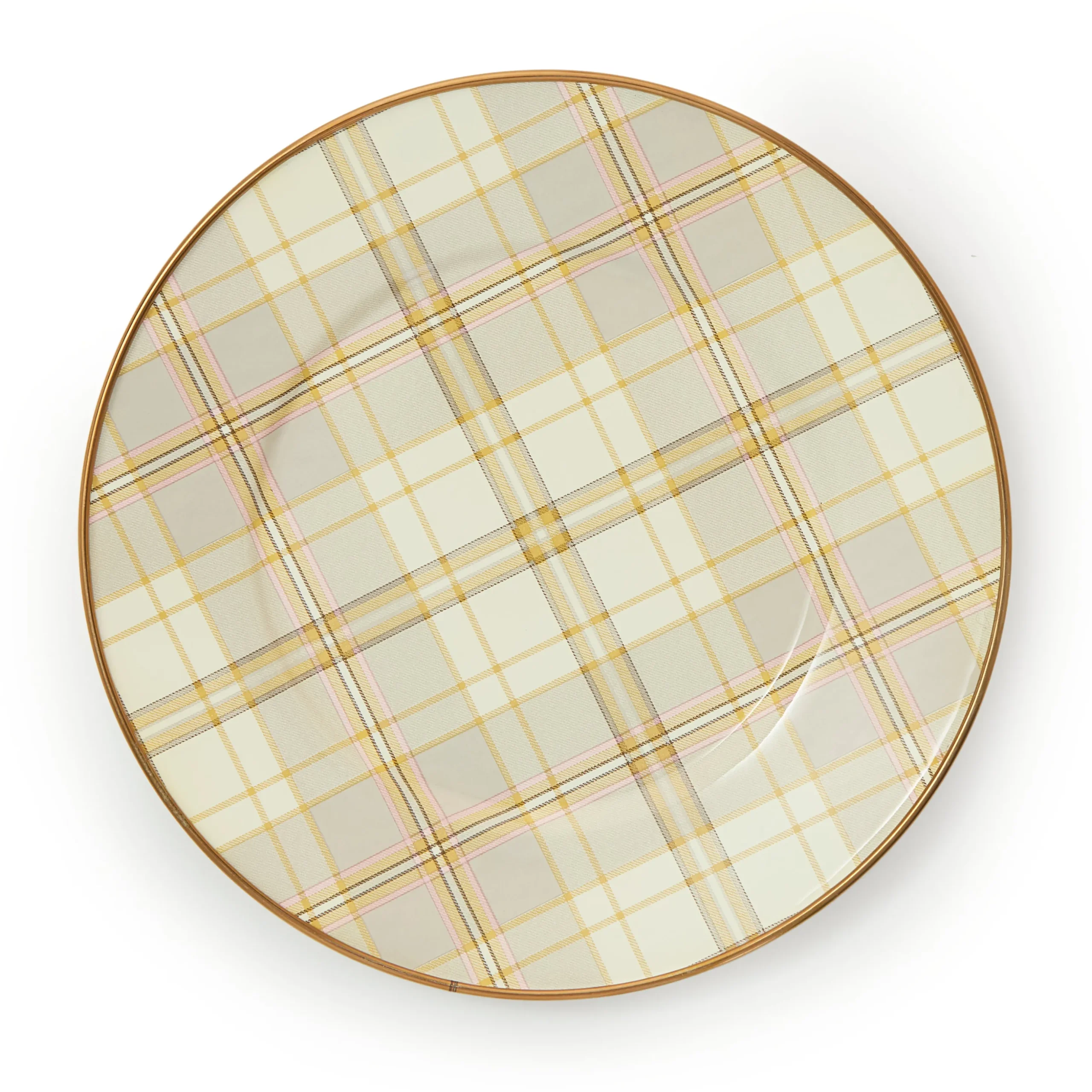 Tartan Latte Salad Plate