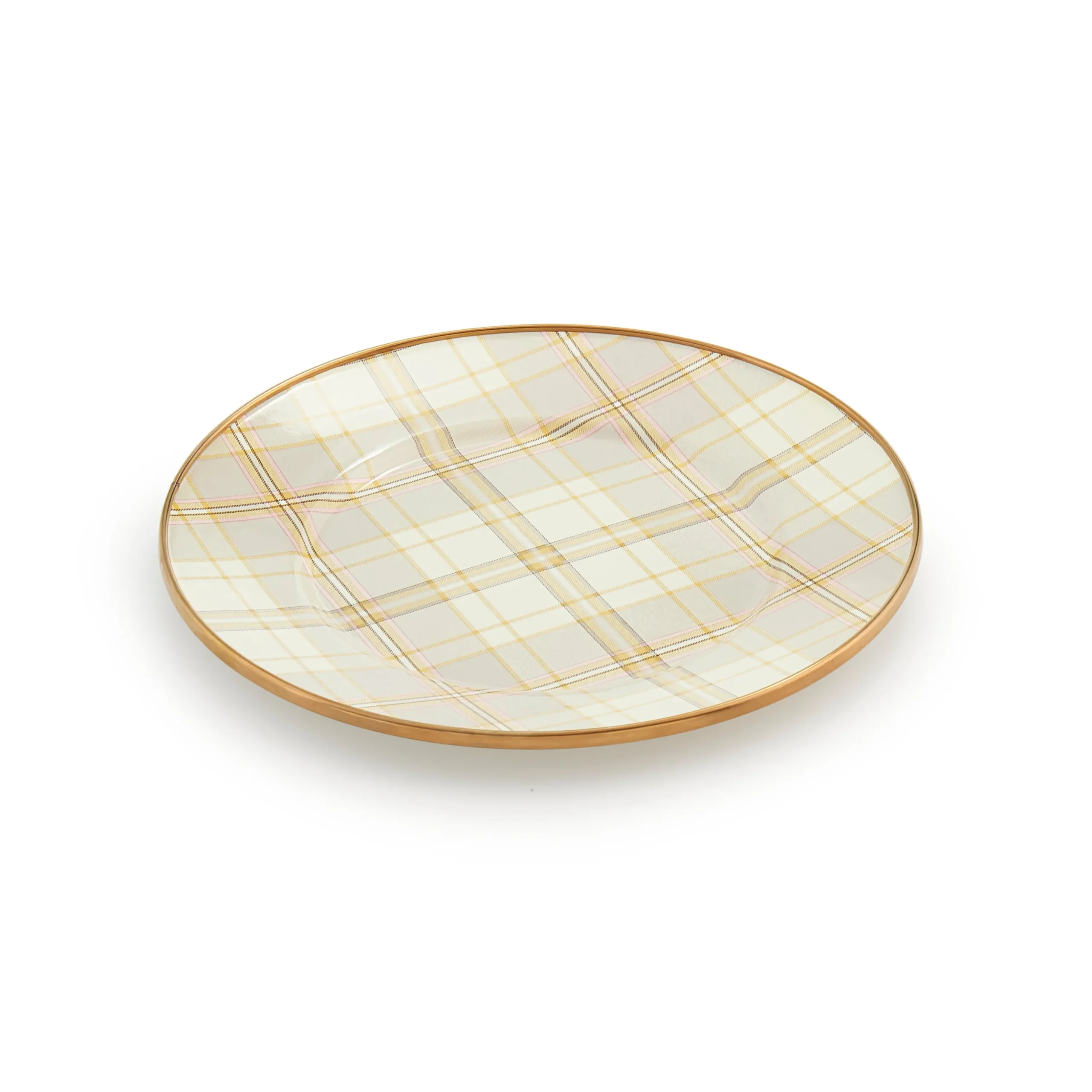 Tartan Latte Salad Plate