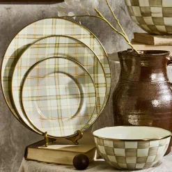 Tartan Latte Salad Plate