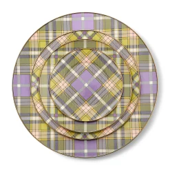 Tartan Violet Serving Platter