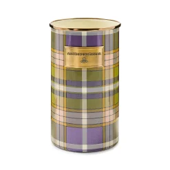 Tartan Violet Utensil Holder