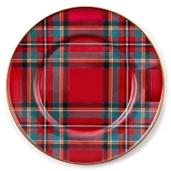 Tartastic Enamel Dinner Plate - Red