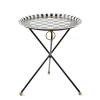 Tilt Top Black Tripod Table
