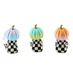 Trick or Treat Pumpkin Skeletons, Set of 3