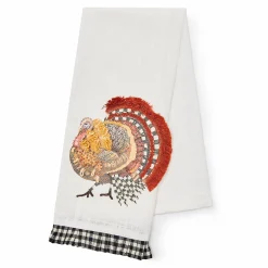 Turkey Applique Dish Towel
