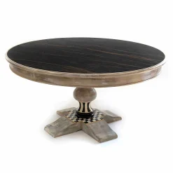 Tuscan Farm 62" Round Pedestal Table
